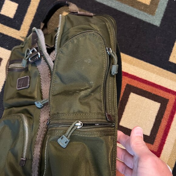 Tumi Alpha Bravo Kingsville Backpack - Olive - Picture 3 of 7